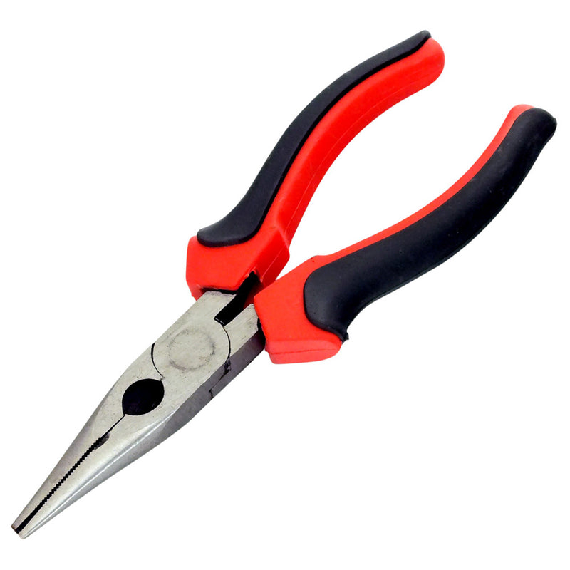 Voche 8" 200mm Long Nose Pliers | Heavy Duty Heat Treated Steel with Non Slip Grips