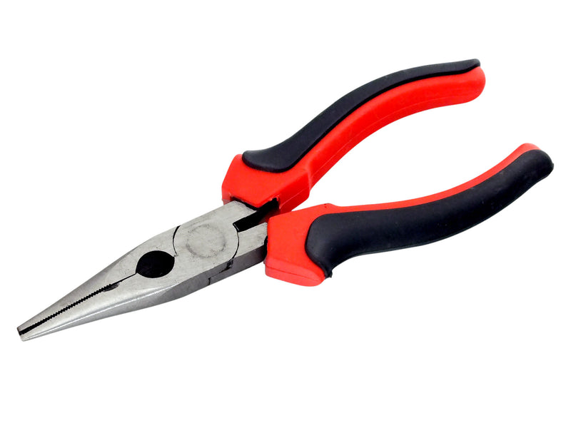 Voche 8" 200mm Long Nose Pliers | Heavy Duty Heat Treated Steel with Non Slip Grips
