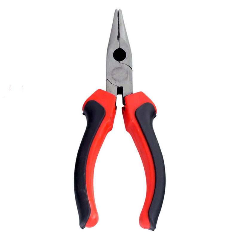 Voche 8" 200mm Long Nose Pliers | Heavy Duty Heat Treated Steel with Non Slip Grips
