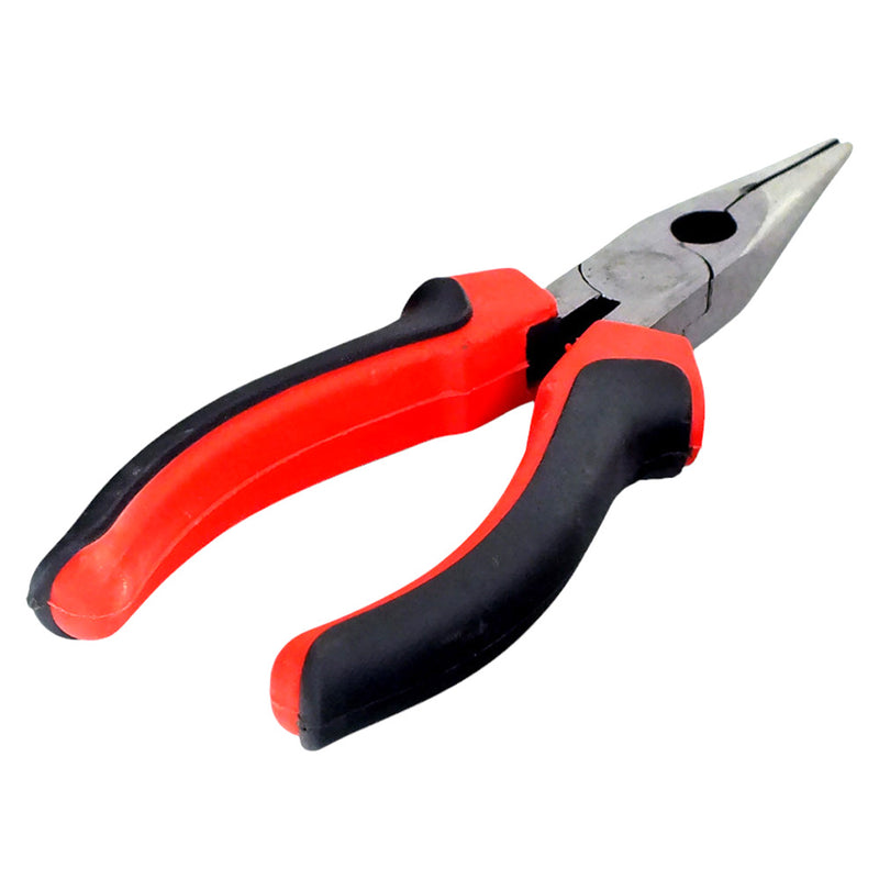 Voche 6" 150mm Long Nose Pliers | Heavy Duty Heat Treated Steel with Non Slip Grips