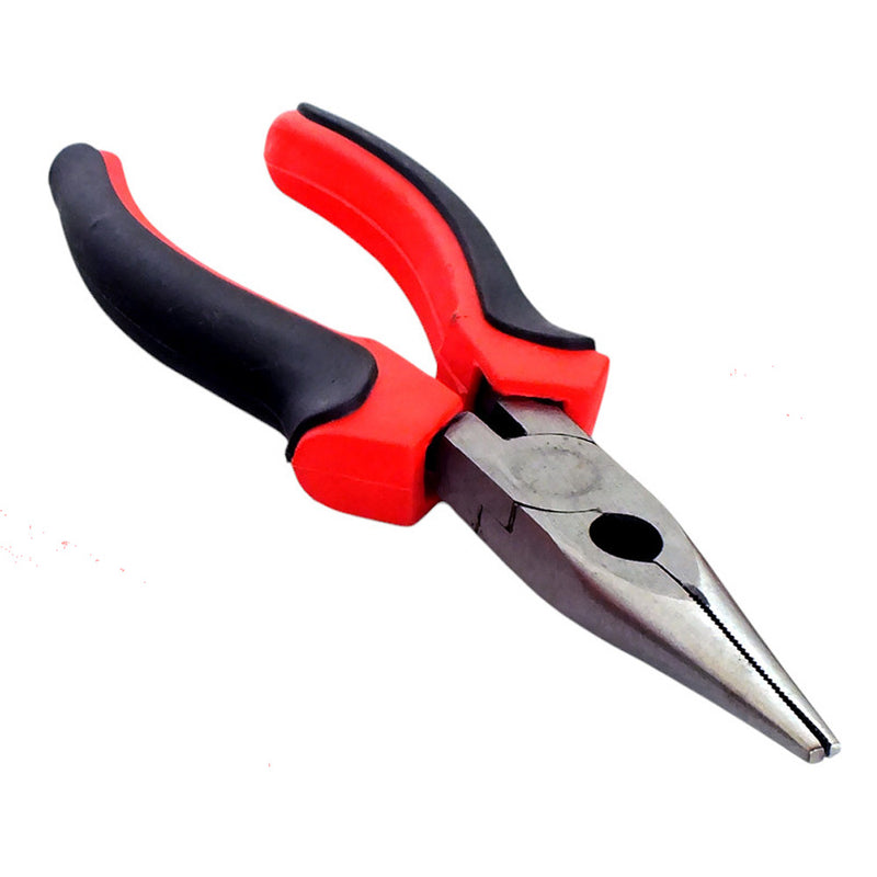 Voche 6" 150mm Long Nose Pliers | Heavy Duty Heat Treated Steel with Non Slip Grips