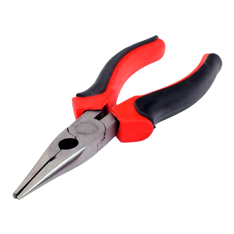 Voche 8" 200mm Long Nose Pliers | Heavy Duty Heat Treated Steel with Non Slip Grips