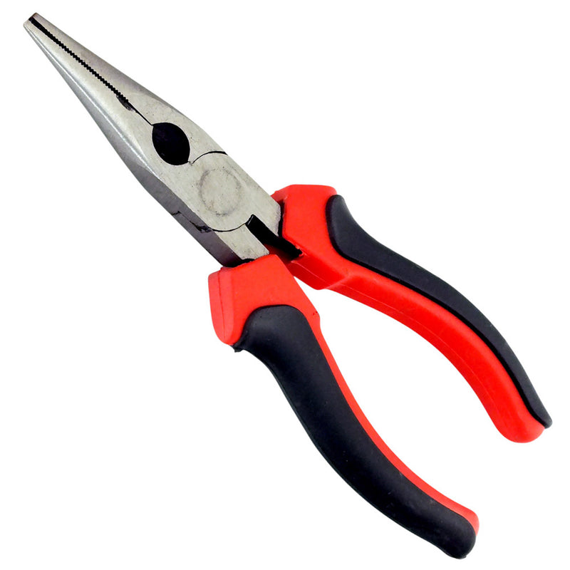 Voche 8" 200mm Long Nose Pliers | Heavy Duty Heat Treated Steel with Non Slip Grips