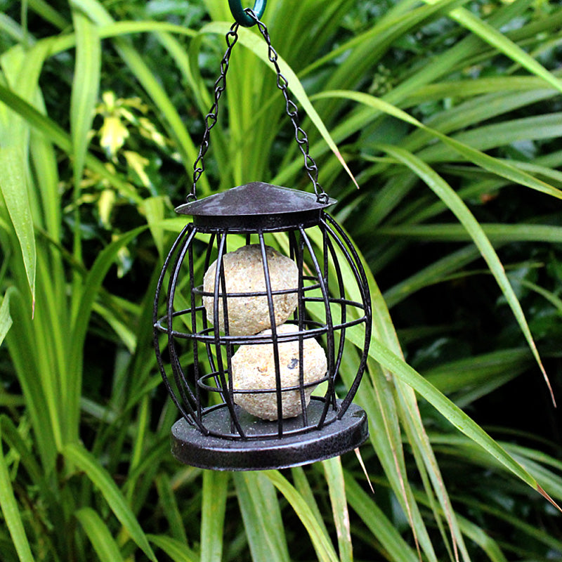 Hanging Wild Bird Feeders Squirrel Proof Garden Seed Peanut Fatball - 3 PACK