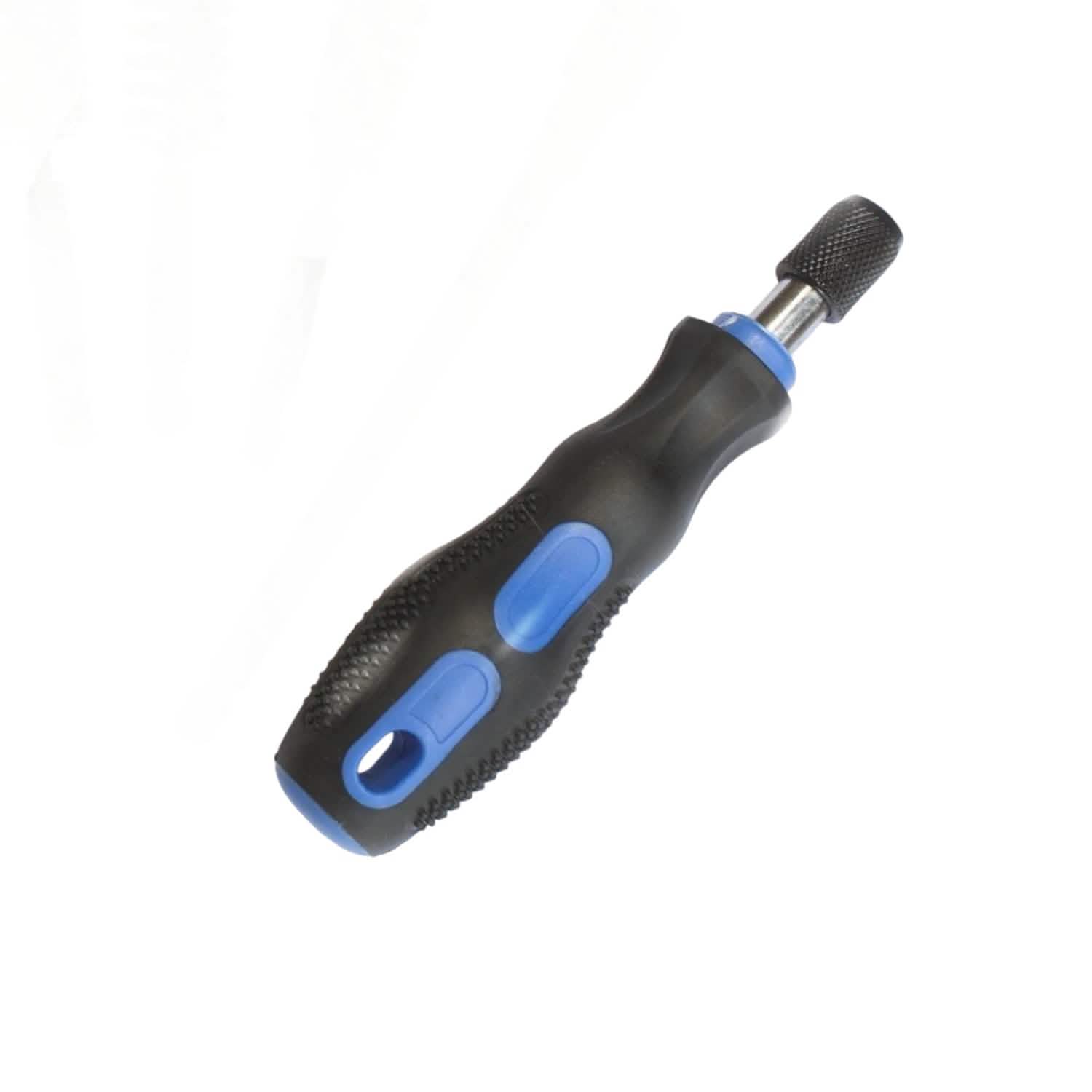 SCREWDRIVER HANDLE 1/4 Hex + BIT SET - 50mm MAGNETIC POZI PHILIPS SLOTTED HOLDER