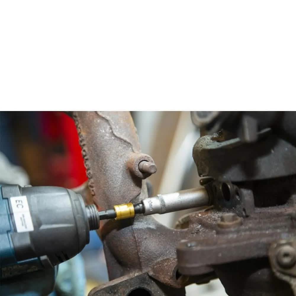 Bluespot Bit Holder Impact Socket Adaptors Colour Coded Convertor Hex Bit Holder 1/4 3/8 1/2 - 4PC