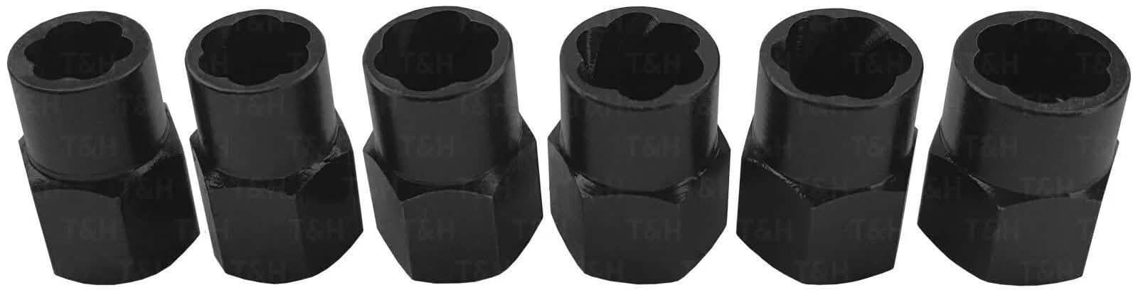 BlueSpot Locking Wheel Nut Removers 11Pc 3/8" Nut Bolt Stud Extractor Twist Socket Set