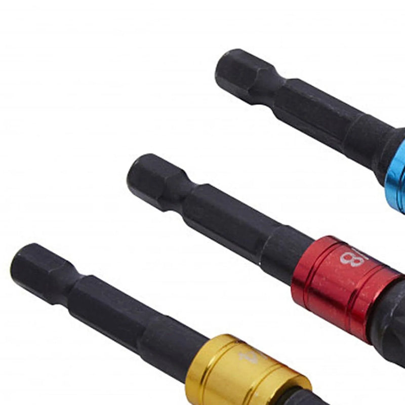 Bluespot Socket Adaptor Set Impact Socket Adaptor Set 1/4 3/8 1/2 Colour Coded Cr-V Lifetime Warranty 3Pc