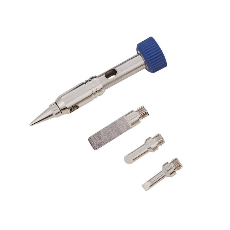 Cordless Butane Gas Soldering Iron Blow Torch | Micro Soldering Terminal Set with Case