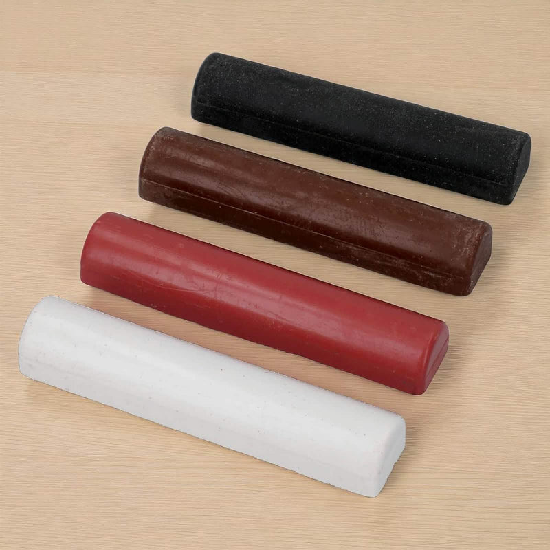 4pc Polishing Buffing Compound Bars Metal Polish Set | Brass Gold Stainless Steel