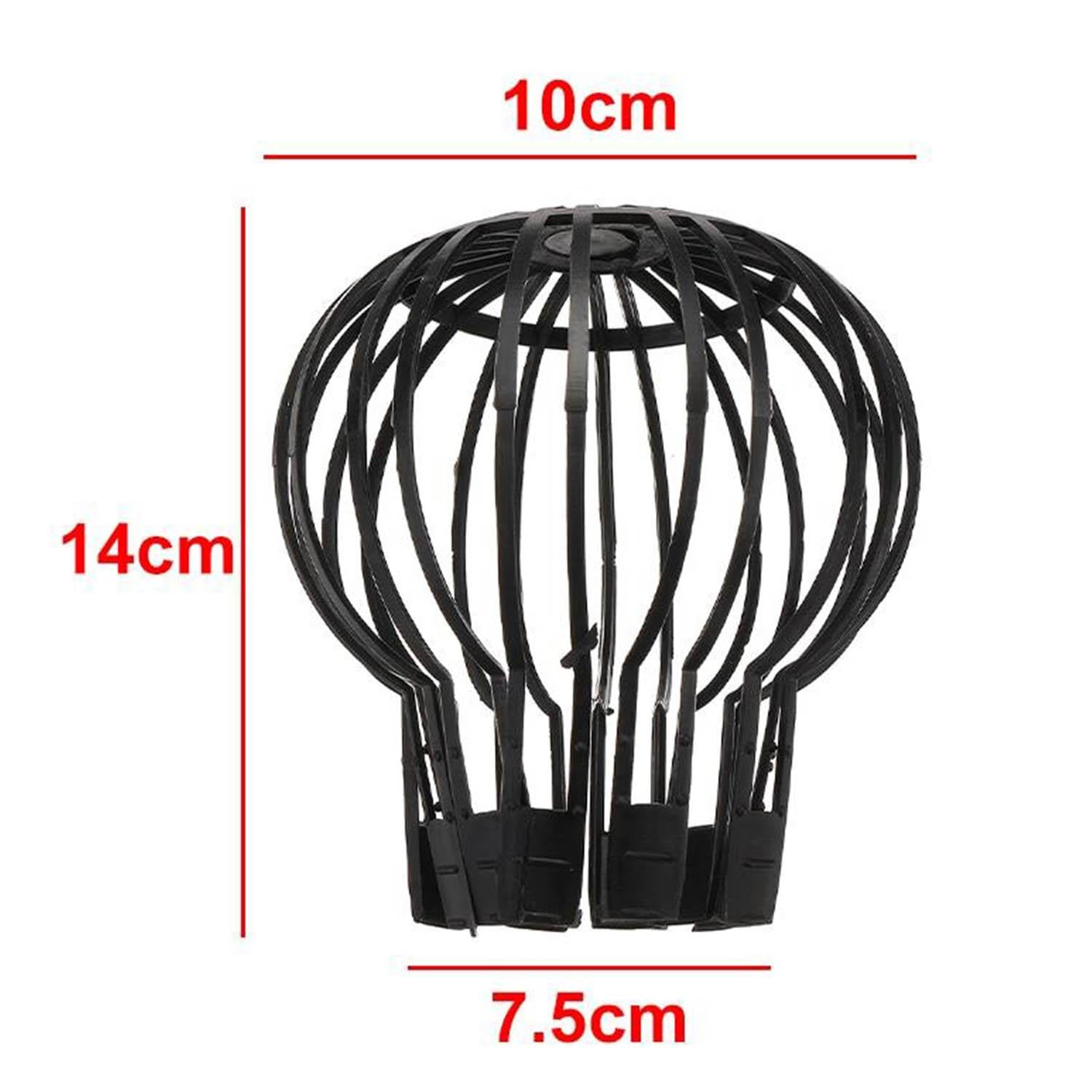 8 Pack Gutter Downpipe Leaf Filters – Plastic Balloon Guards Prevent Blockages from Leaves, Moss & Debris | Universal Fit | Weatherproof Downpipe Protector