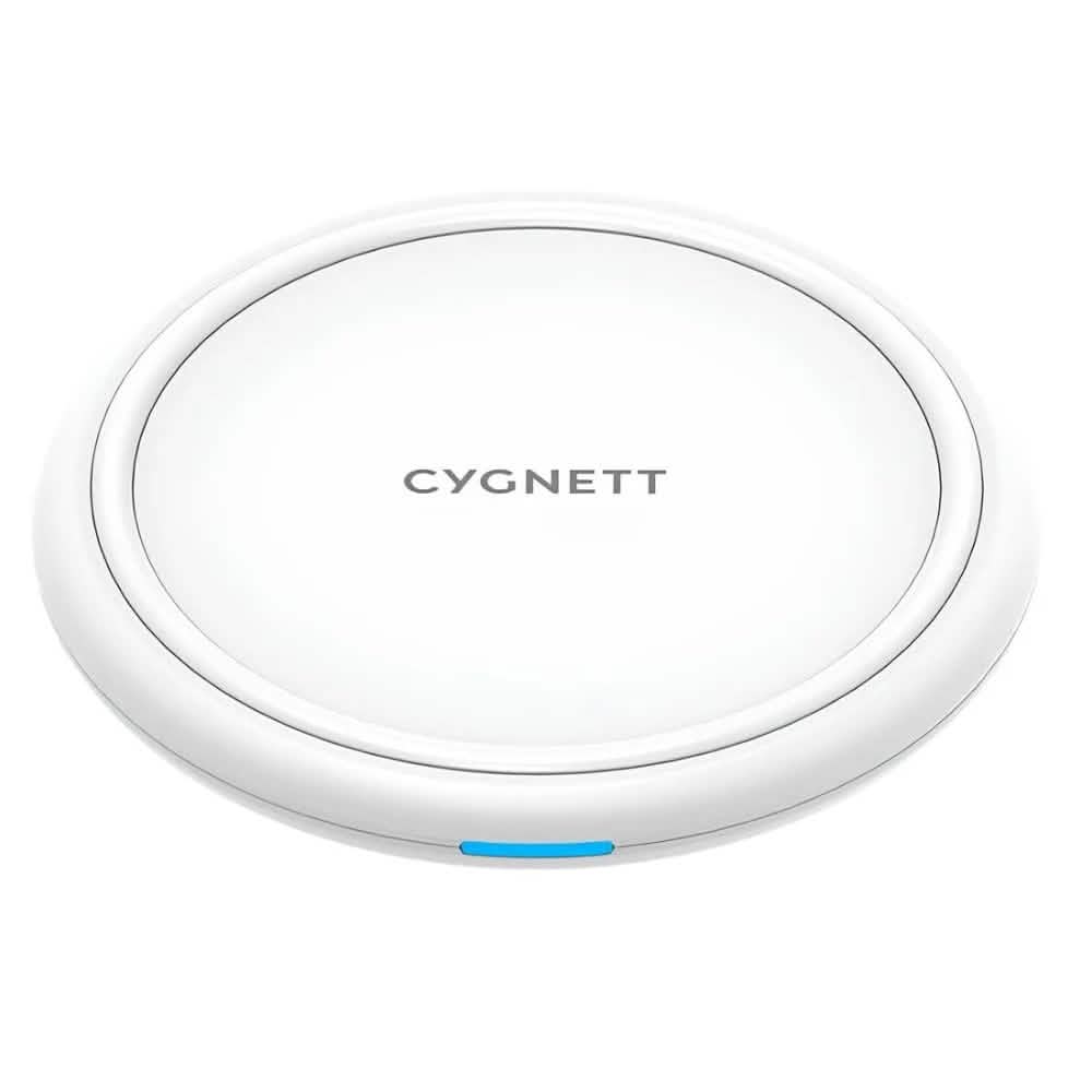 10W Wireless Phone Charger Cygnett Essentials Charging Pad Supports Qi Devices