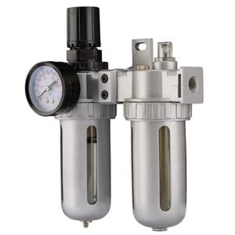 Draper Air Filter Regulator Draper 1/4" Bsp Combined Filter/Regulator/Lubricator Unit Dr-70824