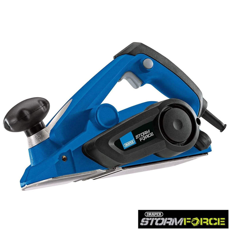 Draper-Clearance Electric Planer DRAPER 600W ELECTRIC 82mm PLANER PLANING MACHINE TOOL WITH DUST EXTRACTION 57559