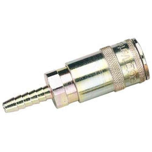 Draper Draper 1/4" Bore Vertex Air Line Coupling With Tailpiece (Sold Loose) Dr-51412