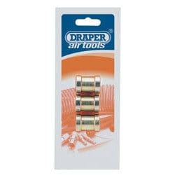 Draper Draper 1/4" Bsp Pcl Parallel Union Nut / Socket (Pack Of 3) Dr-25865