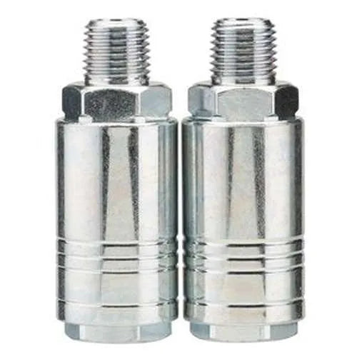 Draper Draper 1/4" Male Quick Coupling  (Pack Of 2) Dr-70863