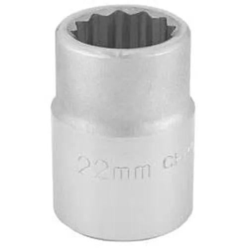 Draper Draper 12 Point Socket, 3/4" Sq. Dr., 22Mm Dr-16691