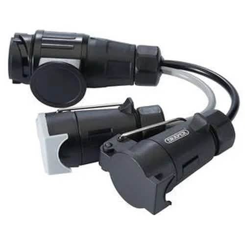 Draper Draper 13-Pin Euro To 7-Pin N-Type/7-Pin S-Type Converter Dr-99661
