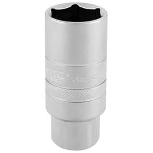 Draper Draper 14Mm Thread 6 Point Satin Chrome Spark Plug Socket, 3/8" Sq. Dr., 21Mm Dr-16777