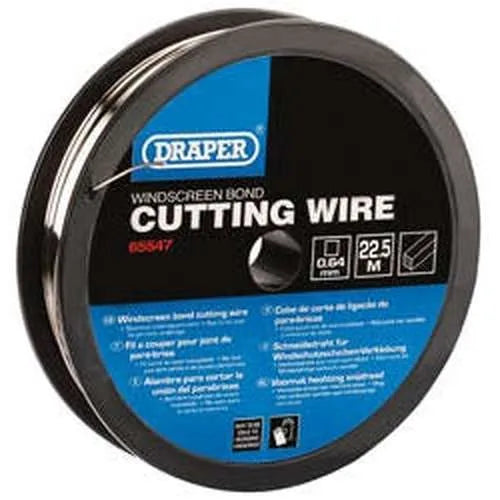 Draper Draper 22.5M Stainless Steel Square Wire For Wire Feeder/Starter - 0.5/0.6Mm Dr-65547