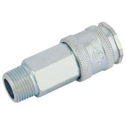 Draper Draper 3/8" Bsp Parallel Euro Coupling Male Thread (Sold Loose) Dr-54405