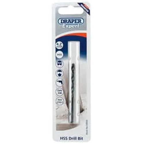 Draper Draper 4.2Mm Hss Twist Drill For 5 X 0.8 Taps Dr-53033