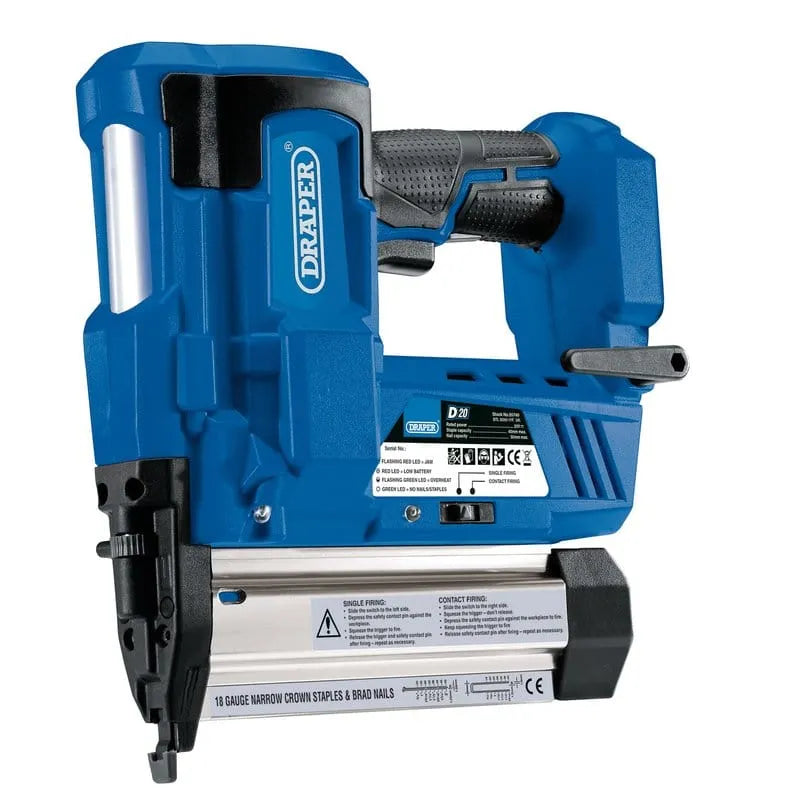 Draper Draper 55740 D20 20V Nailer Stapler (Sold Bare) Dr-55740