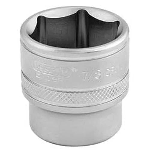Draper Draper 6 Point Imperial Socket, 3/8" Sq. Dr., 7/8" Dr-16576
