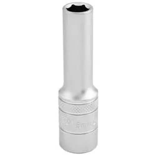 Draper Draper 6 Point Metric Deep Socket, 3/8" Sq. Dr., 8Mm Dr-16578