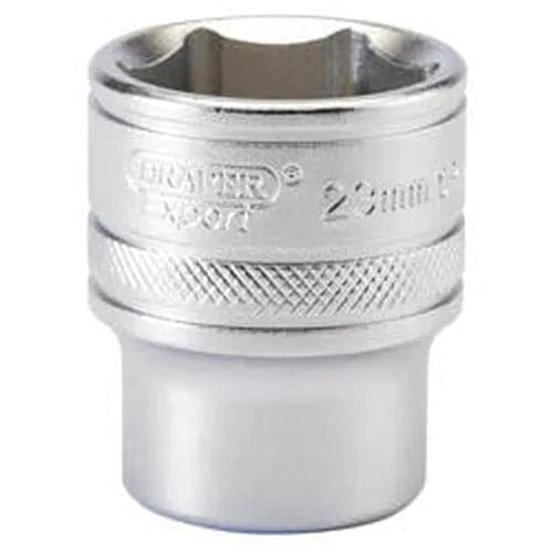 Draper Draper 6 Point Metric Socket, 1/2" Sq. Dr., 23Mm Dr-16614