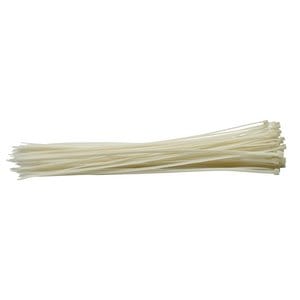 Draper Draper Cable Ties, 4.8 X 400Mm, White (Pack Of 100) Dr-70401