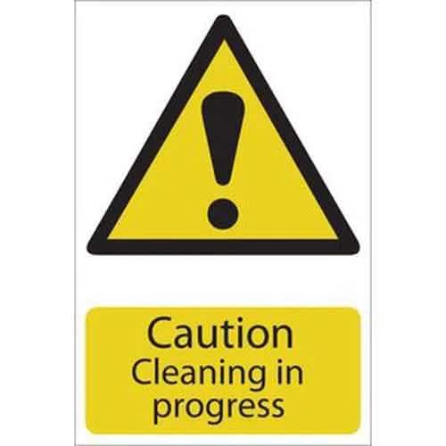Draper Draper Caution Cleaning' Hazard Sign Dr-72440