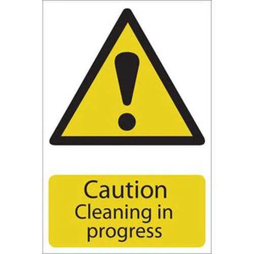 Draper Draper Caution Cleaning' Hazard Sign Dr-72440