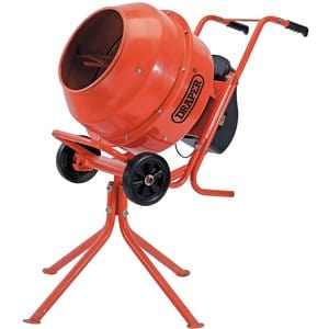 Draper Draper Cement Mixer, 160L, Full Assembly Required Dr-99511