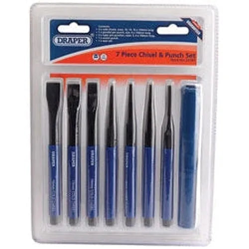 Draper Draper Chisel And Punch Set (7 Piece) Dr-23187