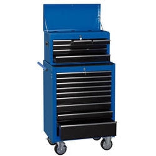 Draper Draper Combination Roller Cabinet And Tool Chest, 15 Drawer, 26", 680 X 458 X 1322Mm Dr-11533