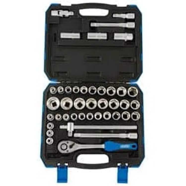 Draper Draper Combined Mm/Af Socket Set, 1/2" Sq. Dr. (41 Piece) Dr-82136