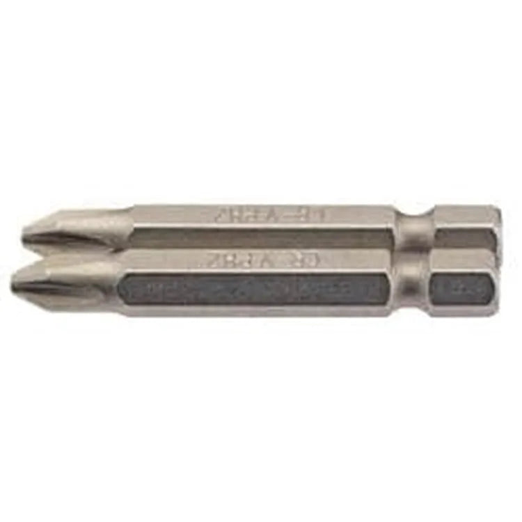 Draper Draper Cross Slot Insert Bit, 1/4" Hex, 50Mm Long, No.2 (Pack Of 2) Dr-64237