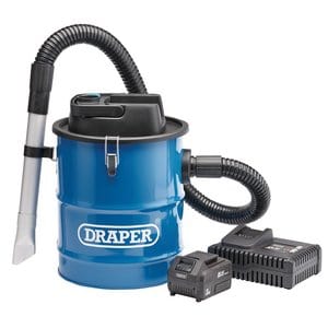 Draper Draper D20 20V Ash Vacuum Cleaner With 1X 3.0Ah Battery And Fast Charger Dr-95170