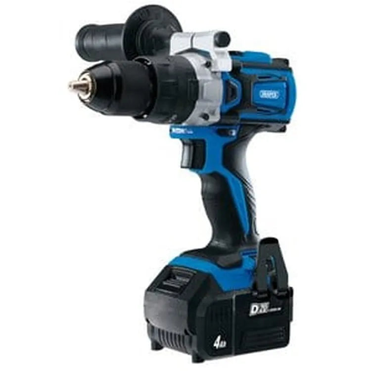 Draper Draper D20 20V Brushless Combi Drill With 1 X 4.0Ah Battery And Fast Charger Dr-79894