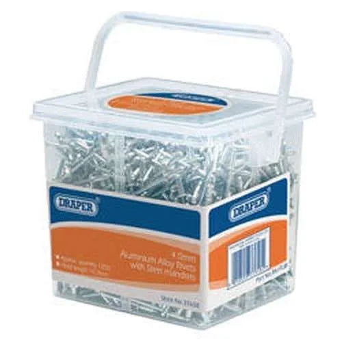 Draper Draper Diameter Blind Rivets, 4.0Mm (Tub Of 1200) Dr-37658