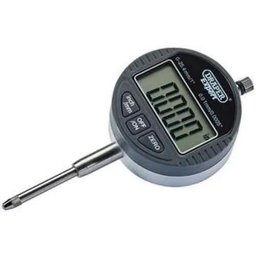 Draper Draper Dual Reading Digital Dial Test Indicator, 0 - 25Mm/0 - 1" Dr-94255