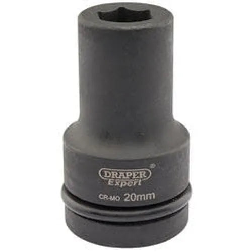 Draper Draper Expert Hi-Torq 6 Point Deep Impact Socket, 1" Sq. Dr., 20Mm Dr-05135
