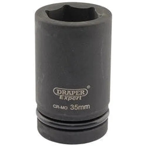Draper Draper Expert Hi-Torq 6 Point Deep Impact Socket, 1" Sq. Dr., 35Mm Dr-05149