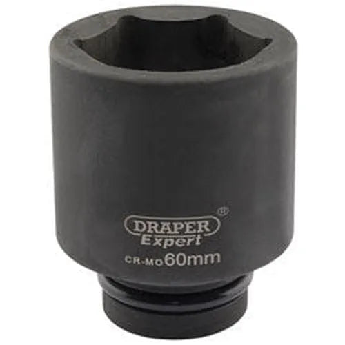 Draper Draper Expert Hi-Torq 6 Point Deep Impact Socket, 1" Sq. Dr., 60Mm Dr-05157