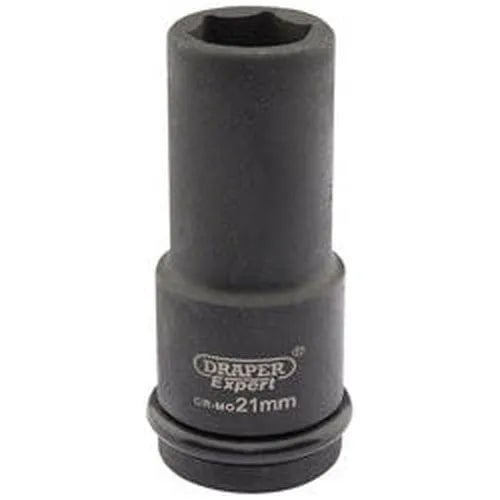 Draper Draper Expert Hi-Torq 6 Point Deep Impact Socket, 3/4" Sq. Dr., 21Mm Dr-05053