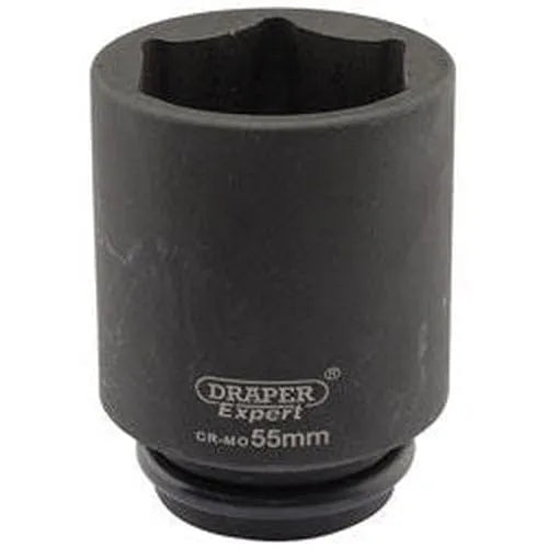 Draper Draper Expert Hi-Torq 6 Point Deep Impact Socket, 3/4" Sq. Dr., 55Mm Dr-05085