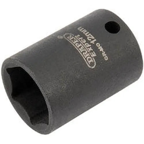 Draper Draper Expert Hi-Torq 6 Point Impact Socket, 1/4" Sq. Dr., 12Mm Dr-05022