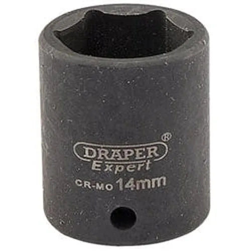 Draper Draper Expert Hi-Torq 6 Point Impact Socket, 1/4" Sq. Dr., 14Mm Dr-05059